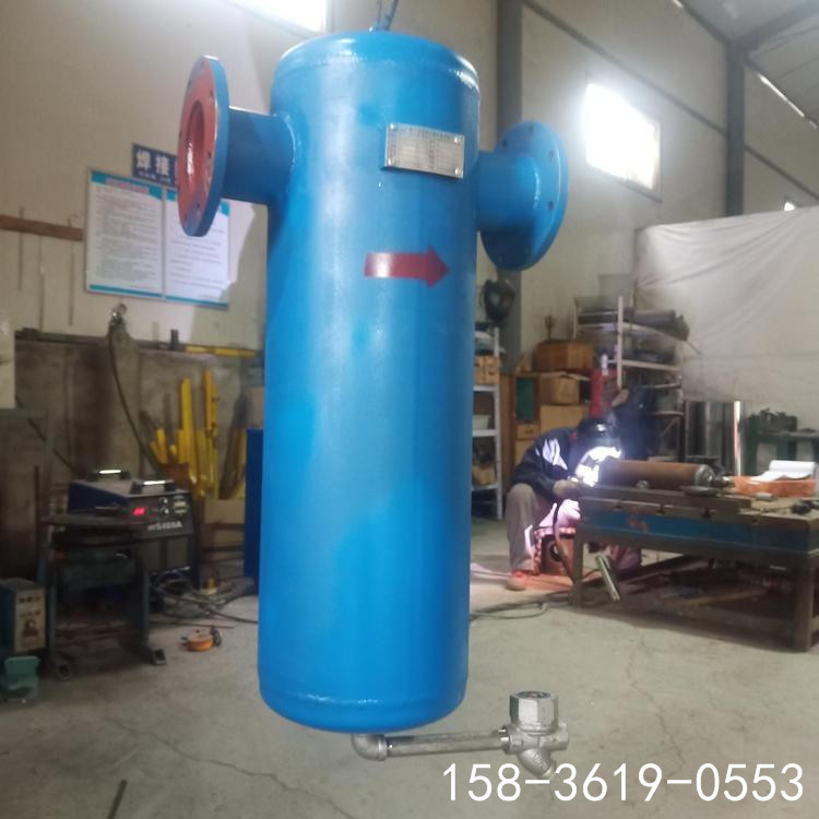 法蘭連接罐式氣液分離器 FXQ-80 內螺紋沼氣脫水器配疏水閥 菲利特