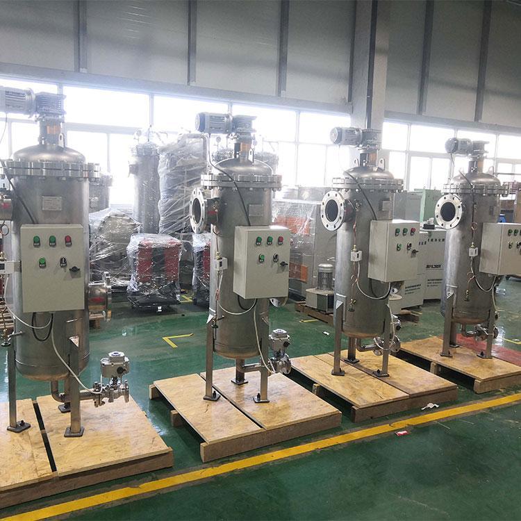 立式電機驅動刷式自清洗過濾器 刷式全自助清洗 管道過濾