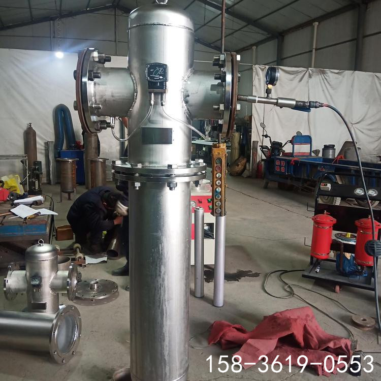 菲利特擋板式汽水分離器DN300 菲利特定做擋板式旋風(fēng)式濾芯式汽水分離...