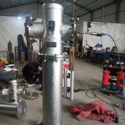 新鄉DN80蒸汽壓縮真空泵碳鋼汽水分離器 除水 旋風式汽水分離器