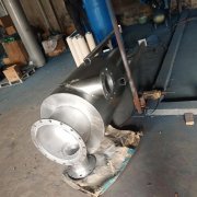 定制側進上出氣水分離器dn100 pn16法蘭連接油氣分離